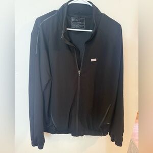 Figs Men's Classic Black Techinal Jacket